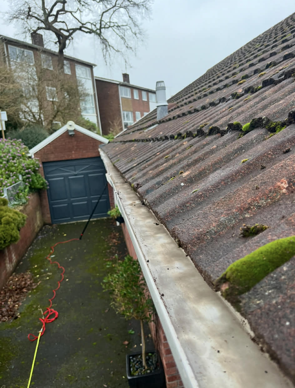 Gutter Cleaning - After cleaning